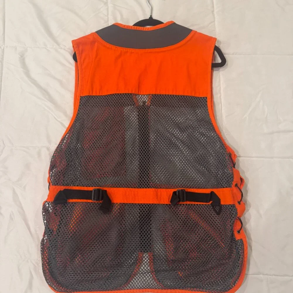 Men's High-Visibility Orange Utility Vest BSA Boy Scout - Picture 2 of 6